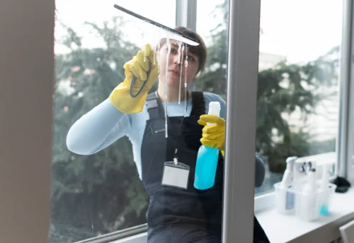 Nettoyage de vitres intérieures et extérieures à Loudes